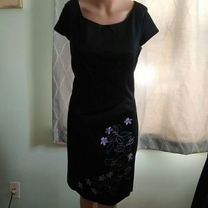 Amanda Smith petite navy dress 12P
